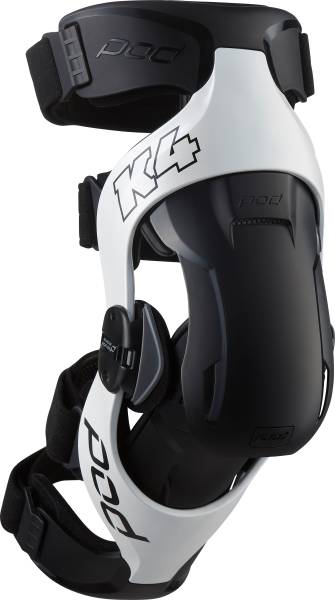 POD - K4 V2.0 KNEE BRACE (LT) WHITE/BLACK XL/2X - Image 1