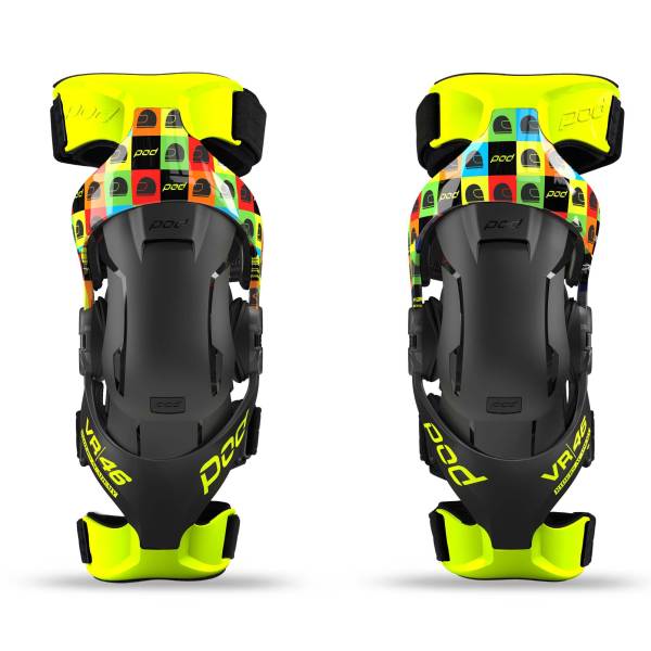 POD - K4 2.0 LE VR46 KNEE BRACE (PR) MD/LG - Image 1