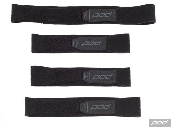 POD - K1 KNEE BRACE STRAP SET (BLACK/GREY) - Image 1