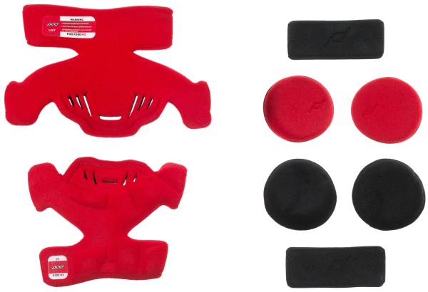 POD - K300 KNEE BRACE PAD SET RED (LEFT) - Image 1