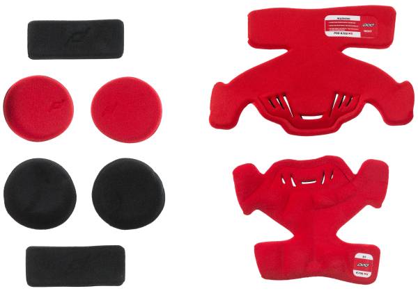 POD - K700 KNEE BRACE PAD SET RED (RIGHT) - Image 1