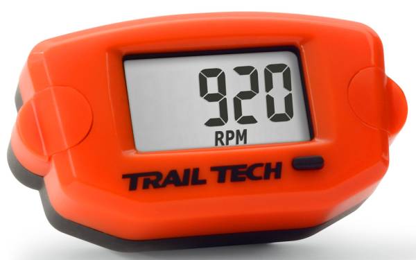 TRAIL TECH - TTO TACH HOUR METER ORANGE - Image 1