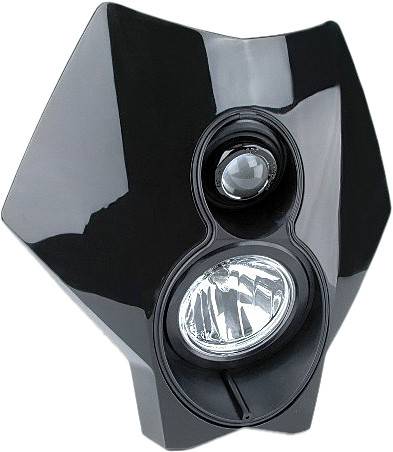 TRAIL TECH - X2 DUAL SPORT HALOGEN LIGHT (BLACK) - Image 1