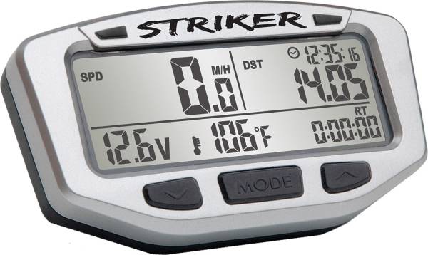 TRAIL TECH - STRIKER DIGITAL GAUGE KIT (SILVER) - Image 1