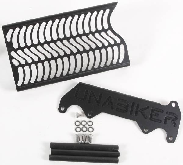 UNABIKER - RADIATOR GUARD (BLACK) - Image 1