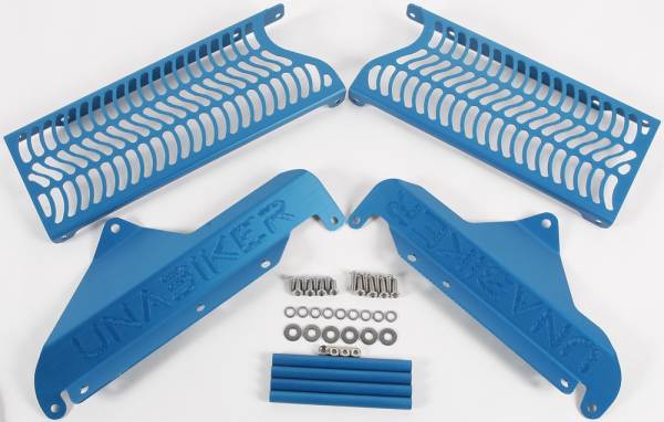 UNABIKER - RADIATOR GUARD (BLUE) - Image 1