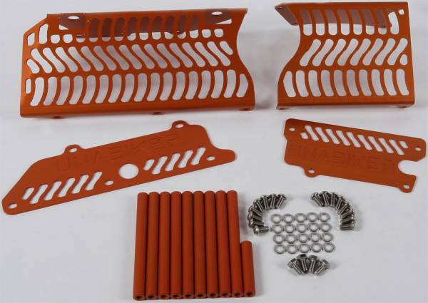 UNABIKER - RADIATOR GUARD (ORANGE) - Image 1