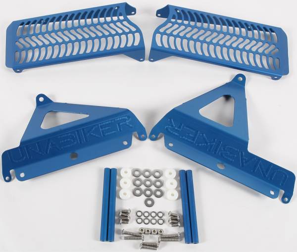 UNABIKER - RADIATOR GUARD (BLUE) - Image 1