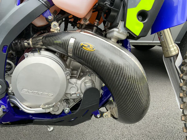 P3 - PIPE  GUARD  CARBON  FIBER SHERCO - Image 1