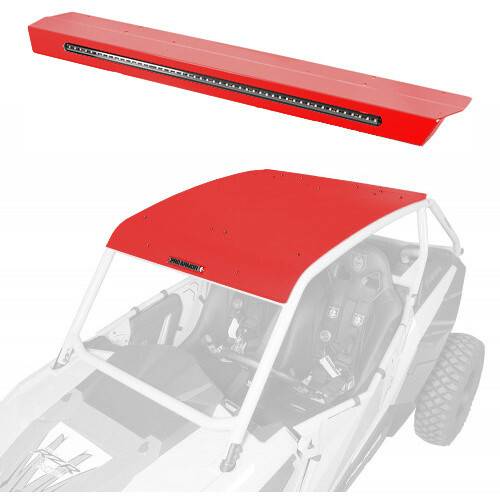 PRO ARMOR - ASYLUM ROOF W/ LIGHT BAR RED - Image 1