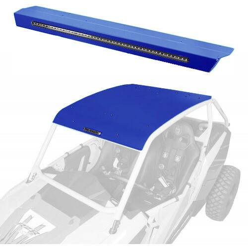 PRO ARMOR - ASYLUM ROOF W/ LIGHT BAR POLARIS BLUE - Image 1