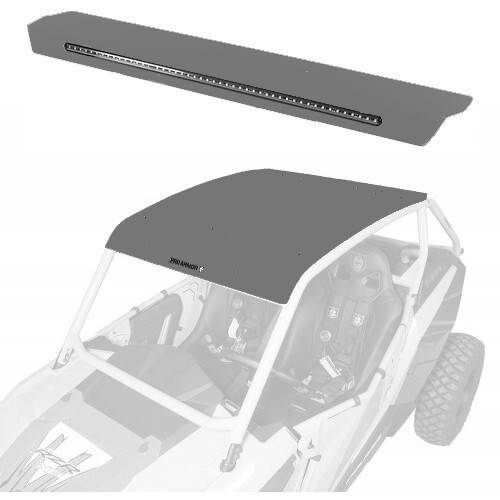 PRO ARMOR - ASYLUM ROOF W/ LIGHT BAR STEALTH GREY - Image 1