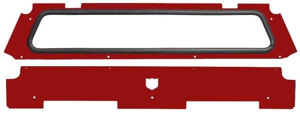 PRO ARMOR - REAR WINDSHIELD PERFORMANCE RED - Image 1