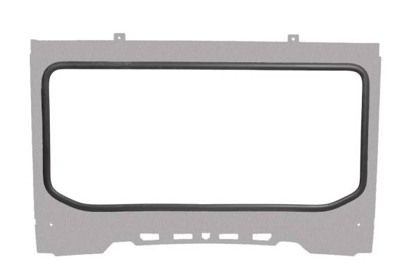 PRO ARMOR - FRONT WINDSHIELD FOR POCKET ROOF SPARKLE SILVER MET - Image 1