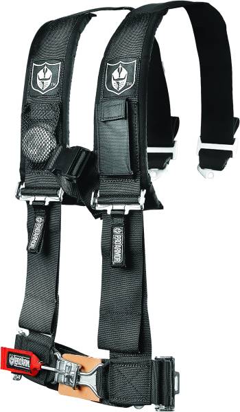 PRO ARMOR - 4PT HARNESS 2" PADS BLACK - Image 1