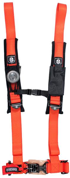 PRO ARMOR - 4PT HARNESS 2" PADS ORANGE - Image 1