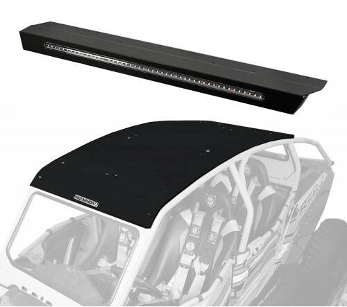 PRO ARMOR - ASYLUM REAR WING W/ LIGHTBAR BLACK - Image 1