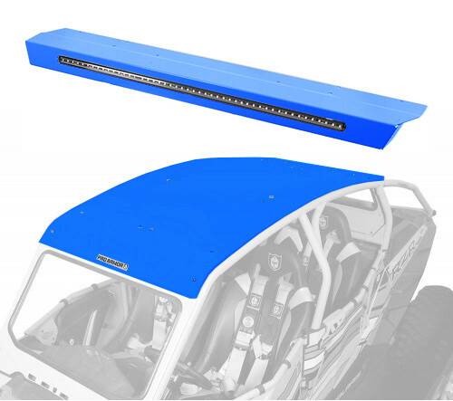 PRO ARMOR - ASYLUM REAR WING W/ LIGHTBAR VOODOO BLUE - Image 1