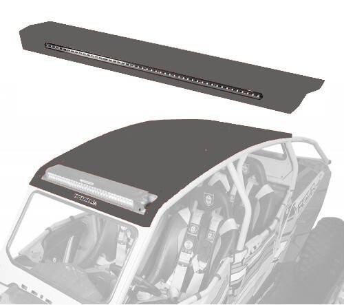 PRO ARMOR - ASYLUM ROOF W/RR LIGHTBAR PKT STEALTH GREY - Image 1