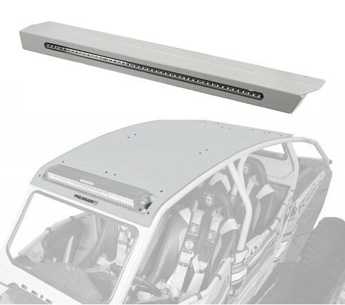 PRO ARMOR - ASYLUM ROOF W/RR LIGHTBAR PKT TITANIUM METALLIC - Image 1