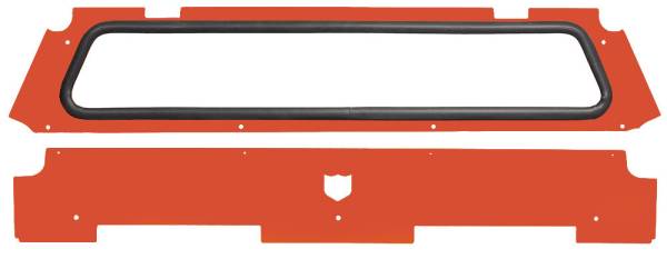 PRO ARMOR - REAR WINDSHIELD ORANGE RUST METALLIC - Image 1