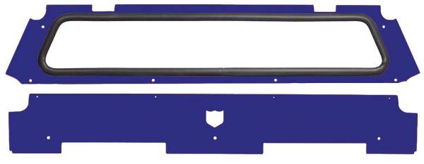 PRO ARMOR - REAR WINDSHIELD POLARIS BLUE - Image 1