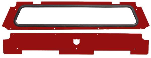 PRO ARMOR - REAR WINDSHIELD PERFORMANCE RED - Image 1