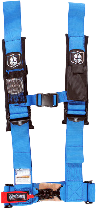 PRO ARMOR - 5PT HARNESS 3" PADS BLUE BLUE - Image 1