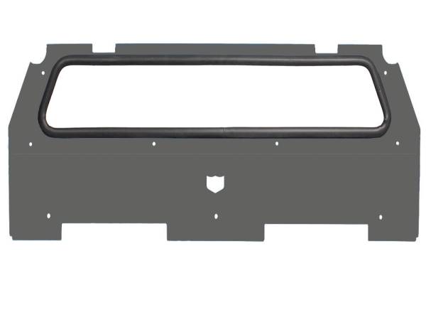 PRO ARMOR - REAR WINDSHIELD TITANIUM MATTE METALLIC - Image 1