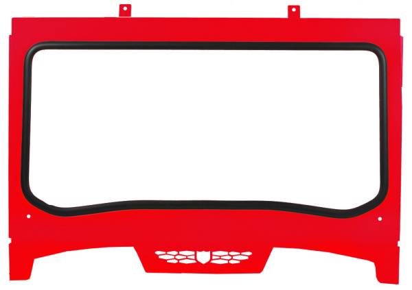 PRO ARMOR - FRONT WINDSHIELD RED - Image 1