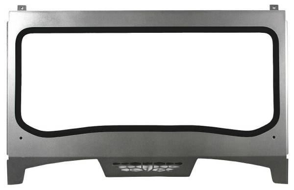 PRO ARMOR - ASYLUM FRONT WINDSHIELD W/PCKT TITANIUM METALLIC - Image 1