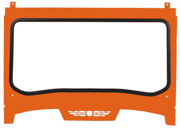 PRO ARMOR - ASYLUM FRONT WINDSHIELD W/PCKT ORANGE MADNESS - Image 1