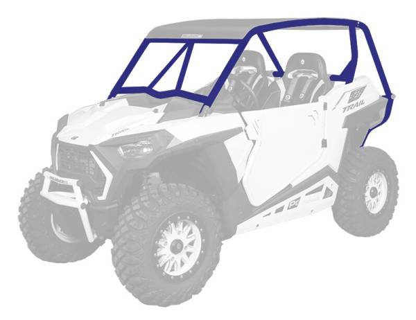 PRO ARMOR - LOCO CAGE W/V INTRUSION POLARIS BLUE - Image 1