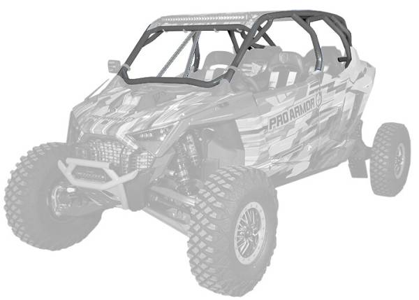 PRO ARMOR - PRO R MP CAGE W/V INTRUSION AVALANCHE GREY - Image 1