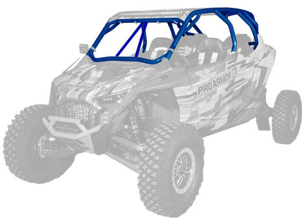 PRO ARMOR - PRO R MP CAGE W/V INTRUSION POLARIS BLUE - Image 1