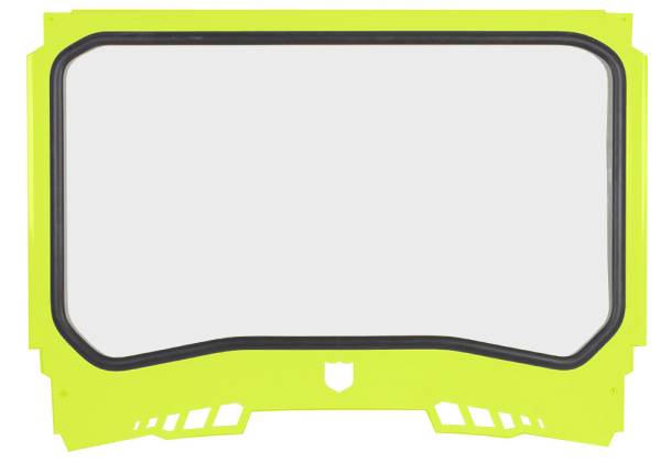 PRO ARMOR - PRO XP/R FRONT WINDSHIELD LIFTED LIME - Image 1