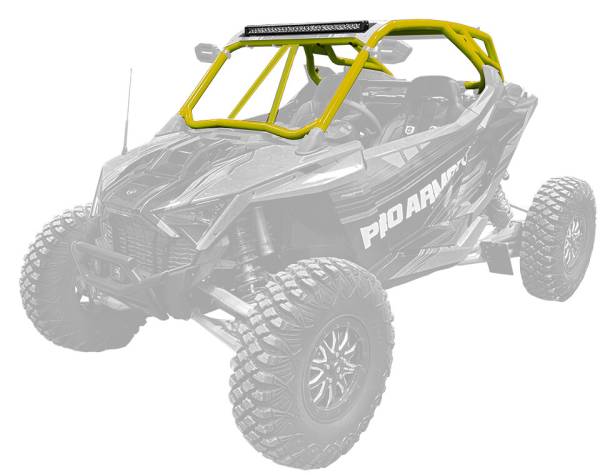 PRO ARMOR - CAB ONLY CAGE W/V INTRUSION LIFTED LIME - Image 1