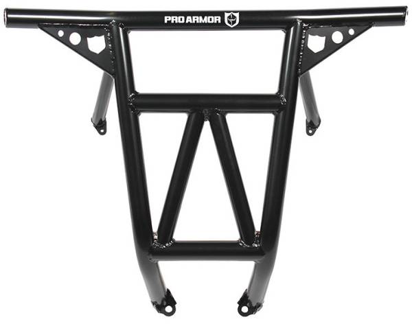 PRO ARMOR - RACE REAR BUMPER ALUMINUM BLACK - Image 1