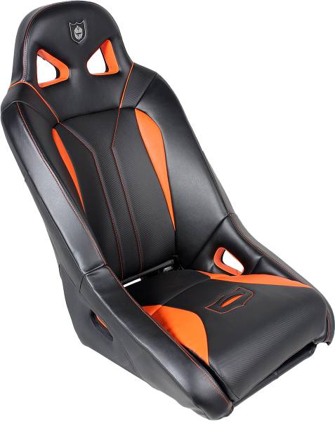 PRO ARMOR - G2 SUSPENSION SEAT BLACK/ORANGE - Image 1