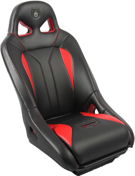 PRO ARMOR - G2 SUSPENSION SEAT BLACK/RED - Image 1