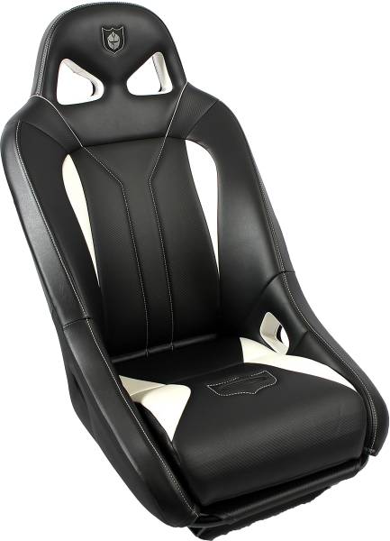 PRO ARMOR - G2 SUSPENSION SEAT BLACK/WHITE - Image 1