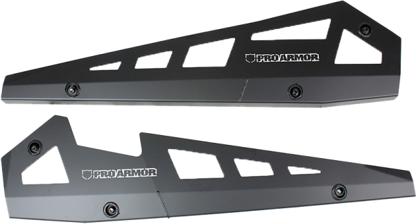 PRO ARMOR - ROCK SLIDERS SOLAR BLACK POL - Image 1