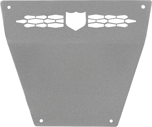 PRO ARMOR - FRONT RACE SKID PLATE SPARKLE SILVER METALLIC POL - Image 1