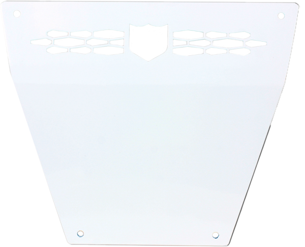 PRO ARMOR - FRONT RACE SKID PLATE WHITE POL - Image 1