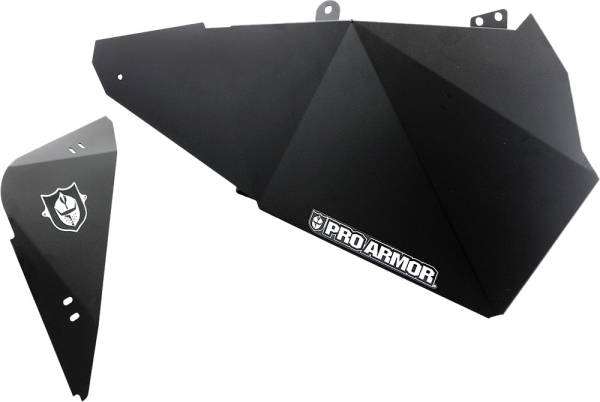 PRO ARMOR - LOWER DOOR INSERTS BLACK - Image 1