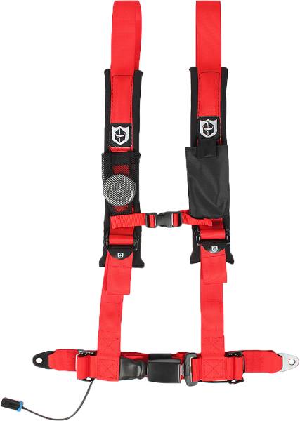 PRO ARMOR - HARNESS DRIVER SIDE RED - Image 1