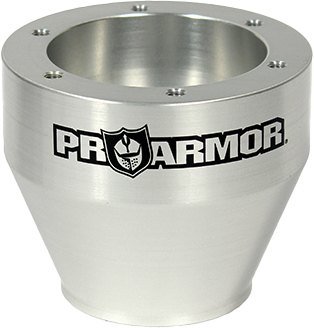 PRO ARMOR - STEERING WHEEL HUB SILVER POL - Image 1