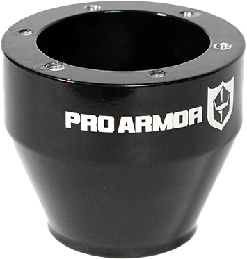 PRO ARMOR - STEERING WHEEL HUB BLACK POL - Image 1