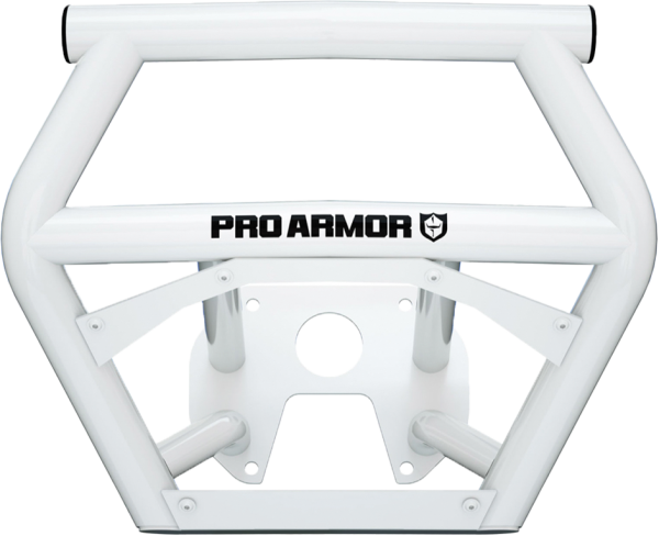 PRO ARMOR - FRONT SPORT BUMPER WHITE POL - Image 1