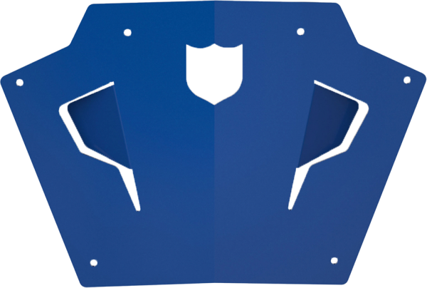 PRO ARMOR - FRONT SPORT BUMPER SKID PLATE BLUE POL - Image 1